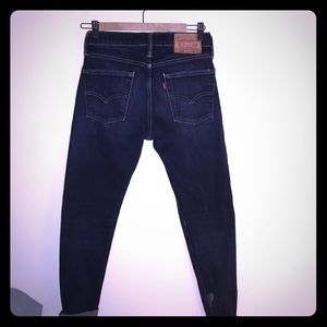 Levi’s dark jeans